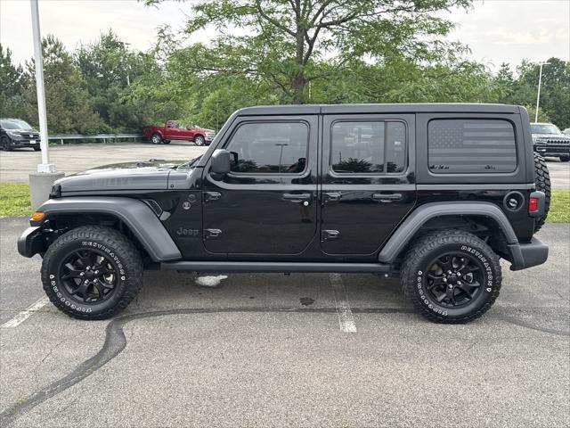 used 2022 Jeep Wrangler Unlimited car, priced at $33,000