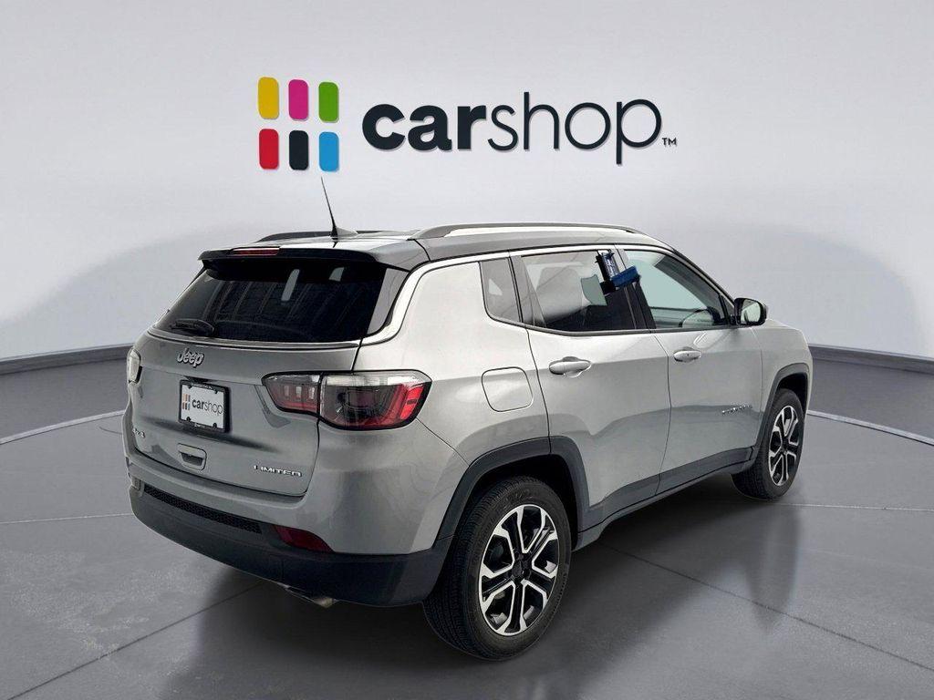 used 2022 Jeep Compass car, priced at $22,398