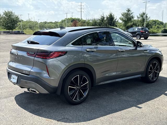 used 2022 INFINITI QX55 car, priced at $33,199