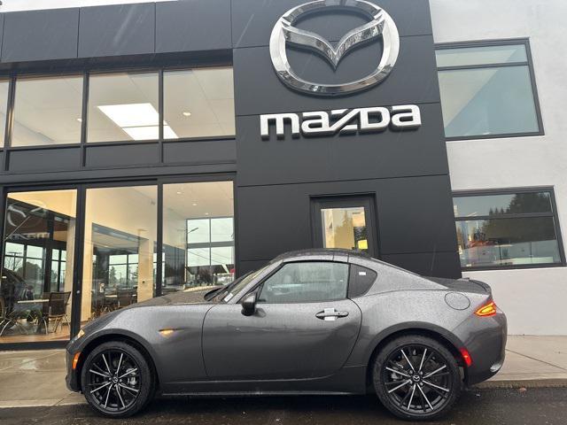 new 2024 Mazda MX-5 Miata RF car, priced at $40,995