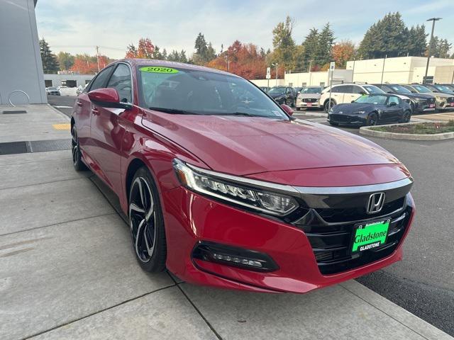 used 2020 Honda Accord car, priced at $24,490