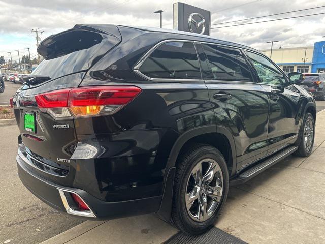 used 2019 Toyota Highlander Hybrid car, priced at $38,990