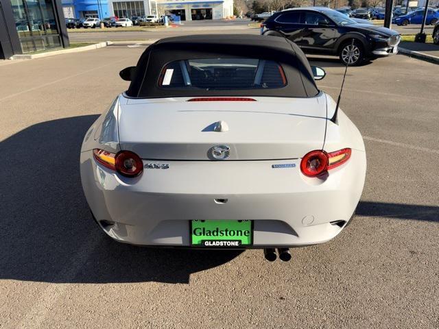 new 2025 Mazda MX-5 Miata car, priced at $36,460