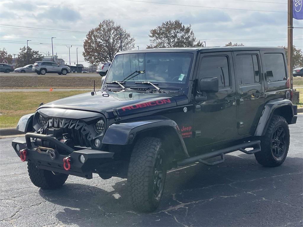used 2015 Jeep Wrangler Unlimited car, priced at $15,735