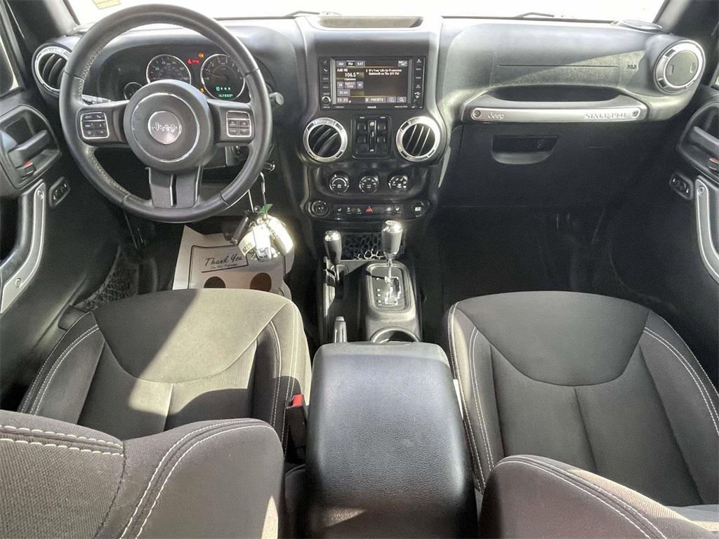 used 2015 Jeep Wrangler Unlimited car, priced at $15,735