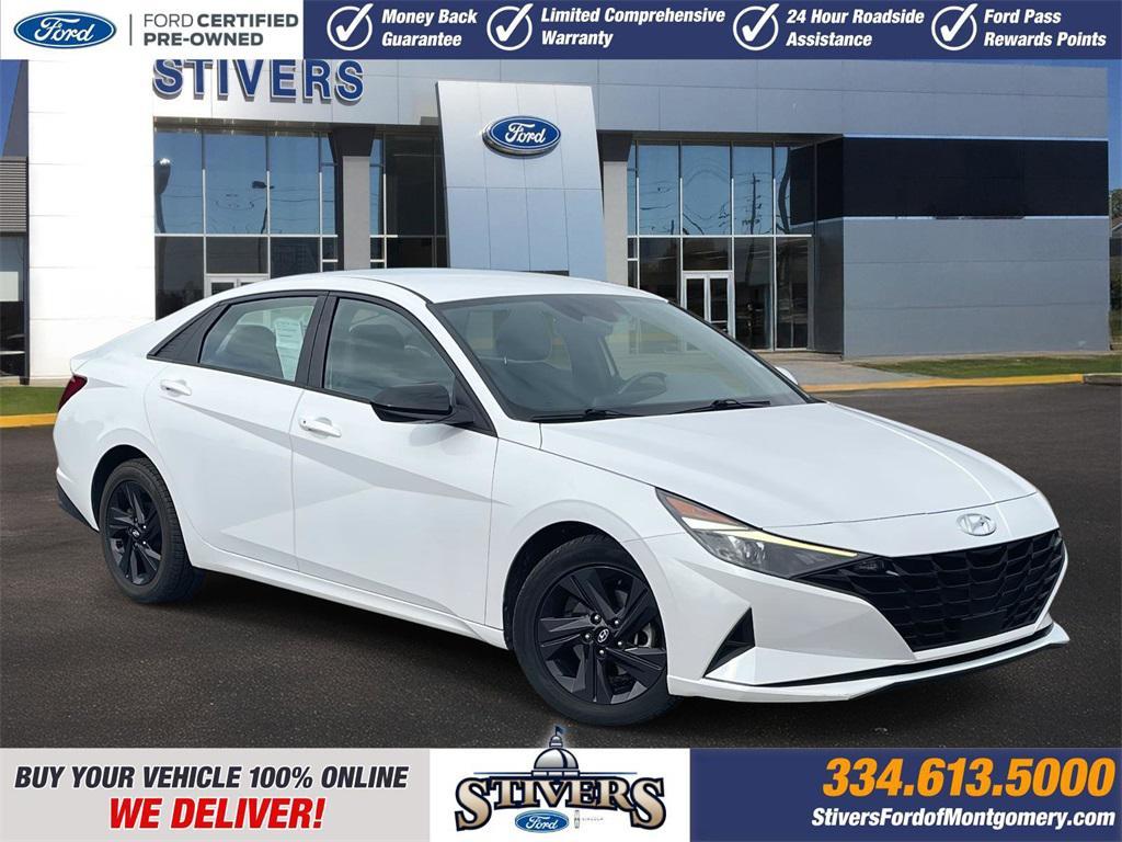 used 2021 Hyundai Elantra car, priced at $15,441