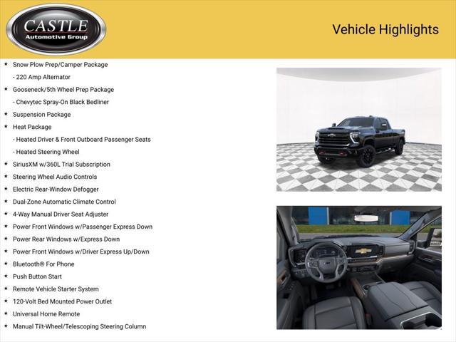 new 2025 Chevrolet Silverado 3500 car, priced at $72,919
