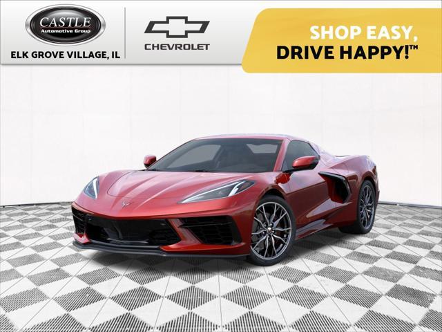 new 2025 Chevrolet Corvette car, priced at $82,670