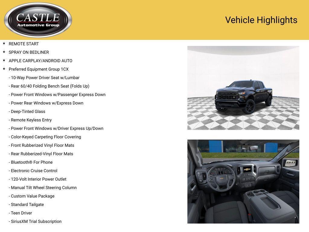 new 2025 Chevrolet Silverado 1500 car, priced at $43,821