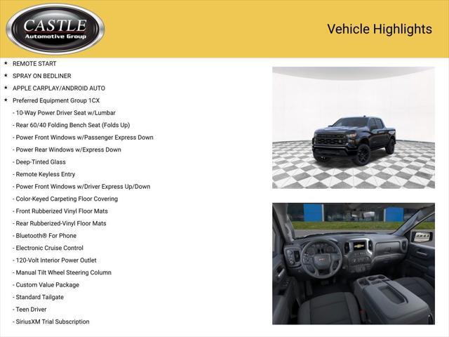 new 2025 Chevrolet Silverado 1500 car, priced at $43,821