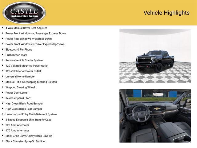 new 2025 Chevrolet Silverado 2500 car, priced at $62,688