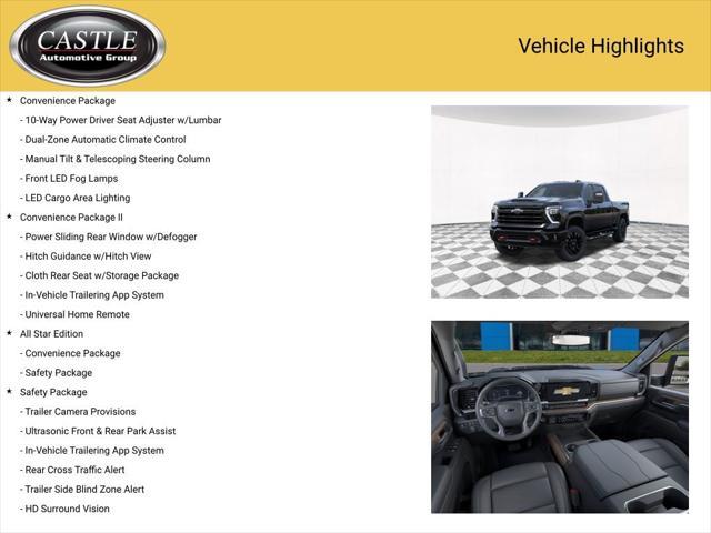 new 2025 Chevrolet Silverado 2500 car, priced at $62,438
