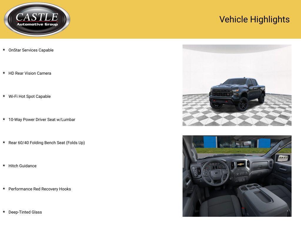 new 2025 Chevrolet Silverado 1500 car, priced at $46,886