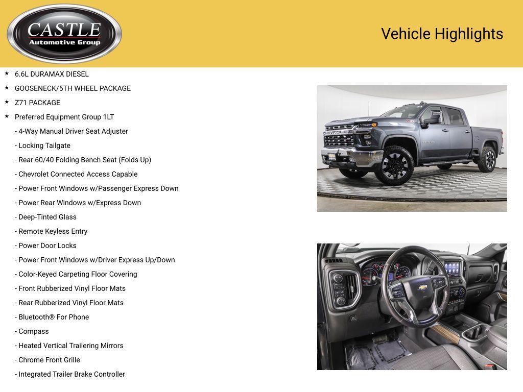 used 2020 Chevrolet Silverado 2500 car, priced at $48,210