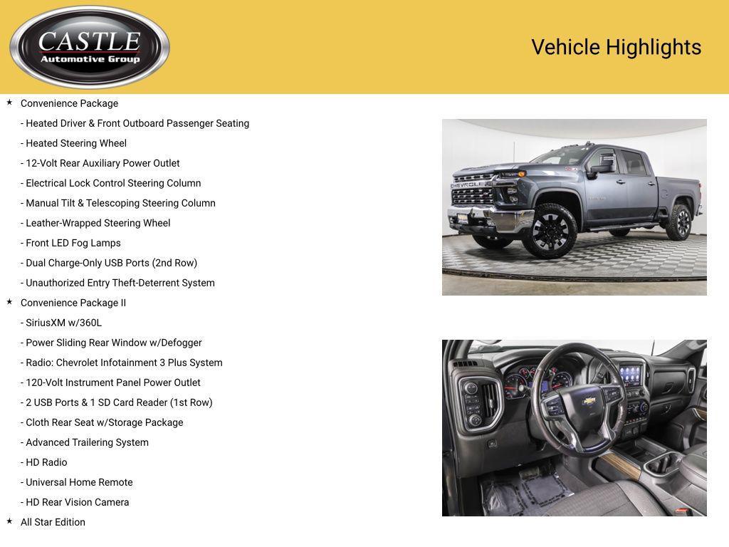 used 2020 Chevrolet Silverado 2500 car, priced at $48,210