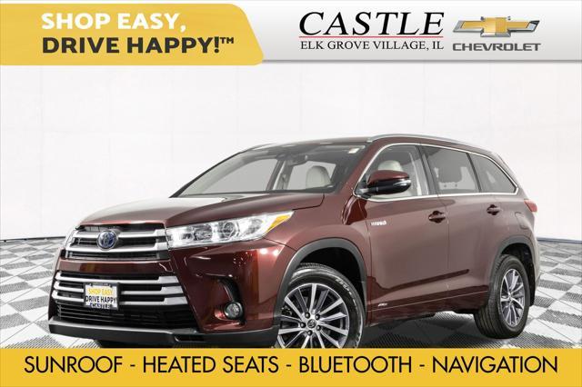 used 2018 Toyota Highlander Hybrid car, priced at $25,605