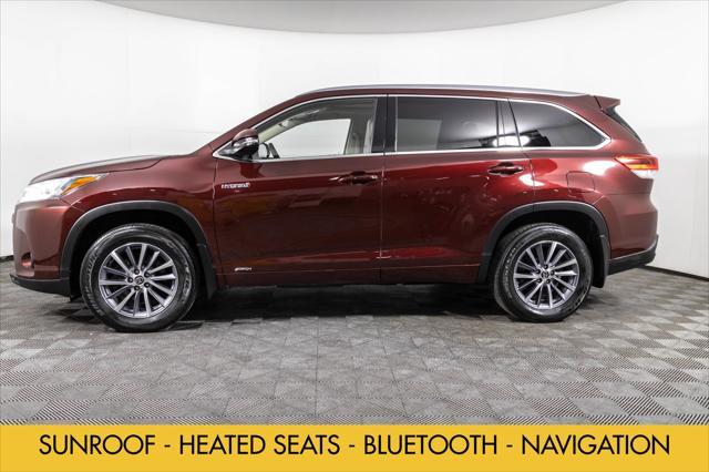 used 2018 Toyota Highlander Hybrid car, priced at $25,178