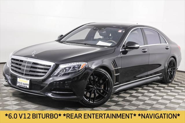 used 2015 Mercedes-Benz S-Class car, priced at $36,777
