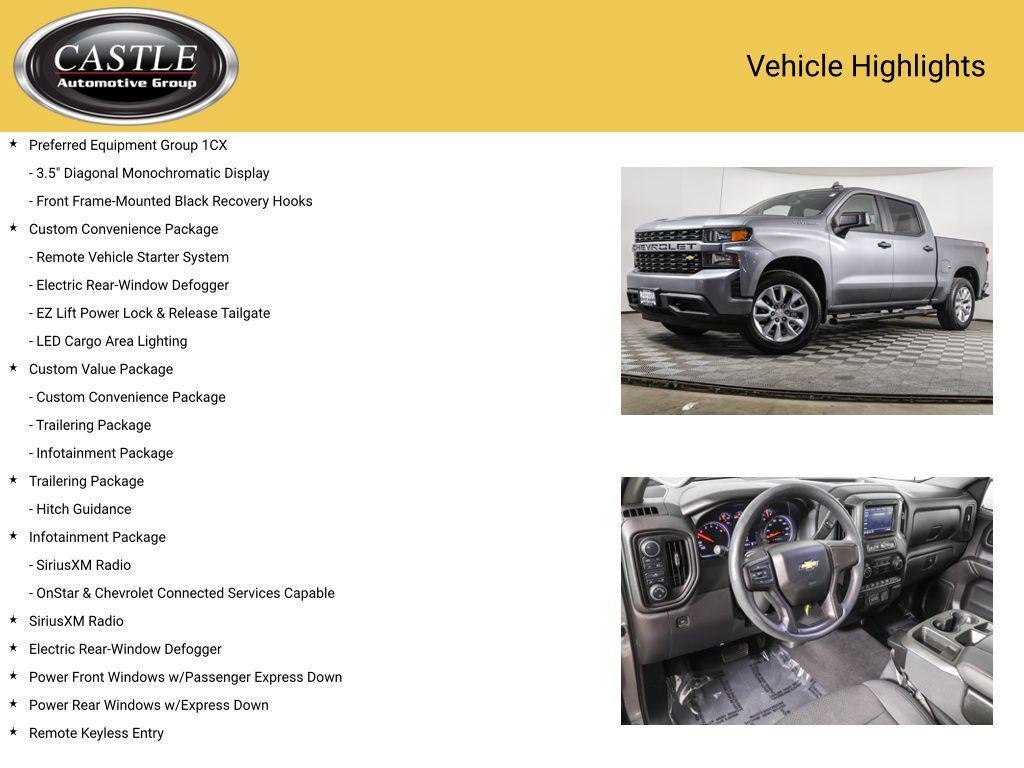 used 2021 Chevrolet Silverado 1500 car, priced at $27,655