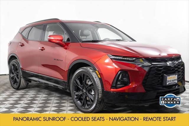 used 2021 Chevrolet Blazer car, priced at $29,431