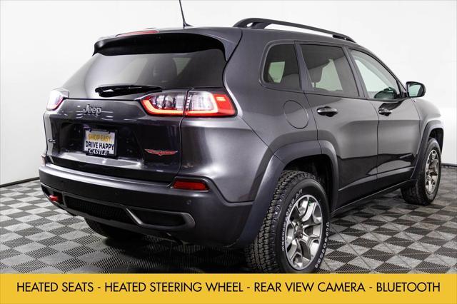 used 2022 Jeep Cherokee car, priced at $22,137