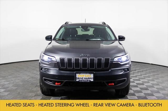 used 2022 Jeep Cherokee car, priced at $22,137