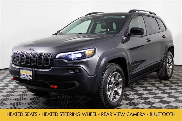 used 2022 Jeep Cherokee car, priced at $22,137