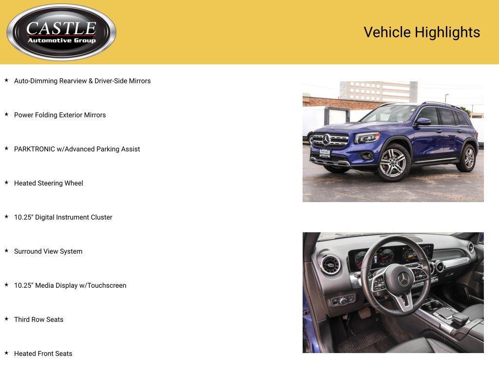 used 2020 Mercedes-Benz GLB 250 car, priced at $24,138