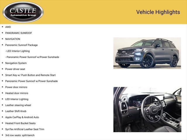 used 2023 Kia Sorento car, priced at $29,487