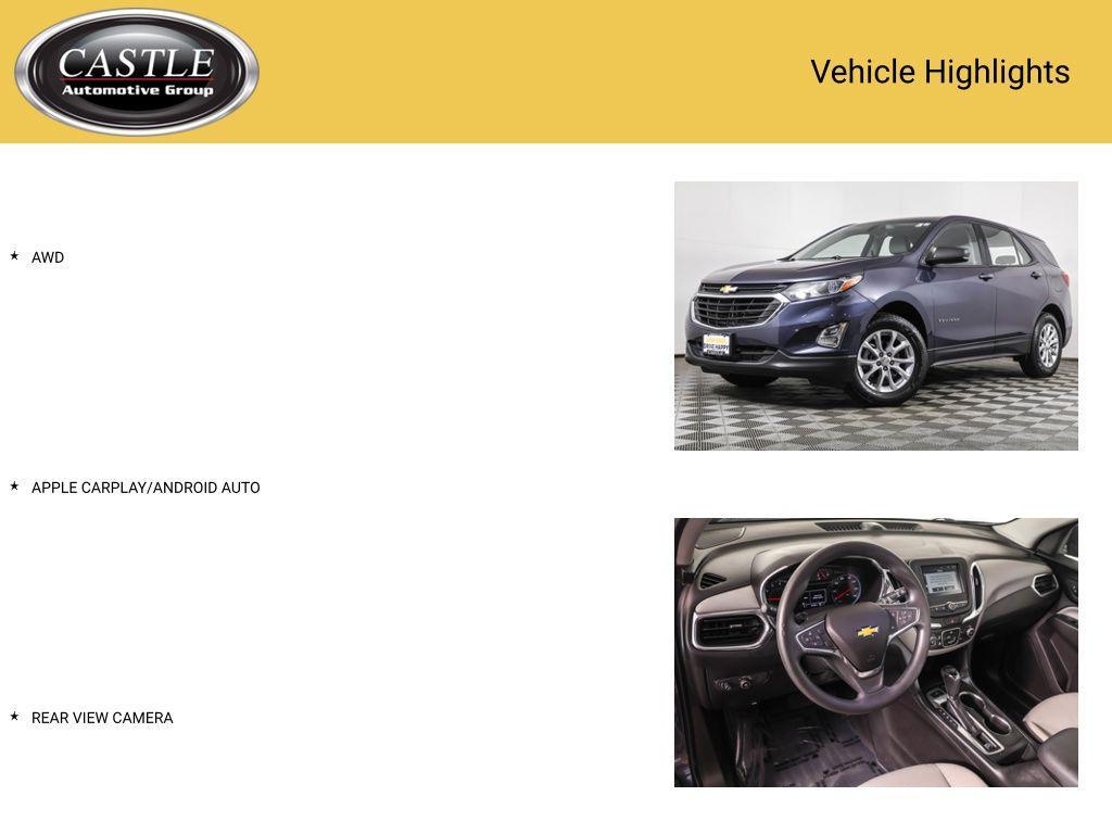 used 2018 Chevrolet Equinox car, priced at $15,280