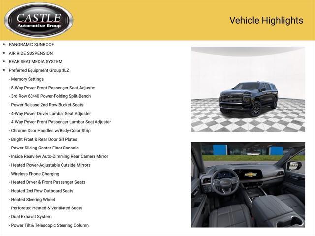 new 2025 Chevrolet Suburban car, priced at $92,274