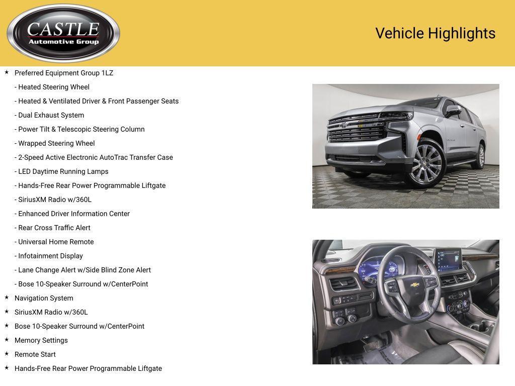 used 2023 Chevrolet Suburban car, priced at $57,311