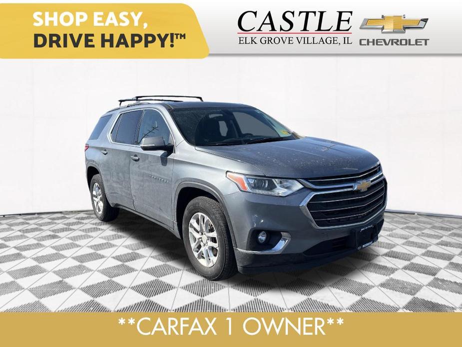 used 2021 Chevrolet Traverse car, priced at $27,877