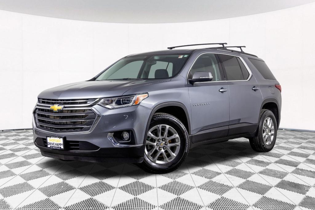 used 2021 Chevrolet Traverse car, priced at $27,177