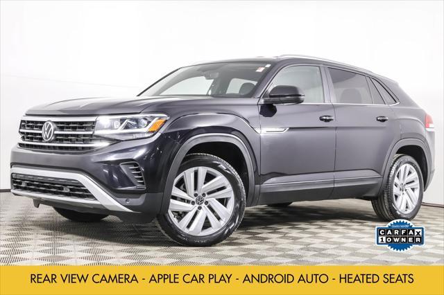 used 2022 Volkswagen Atlas Cross Sport car, priced at $24,654