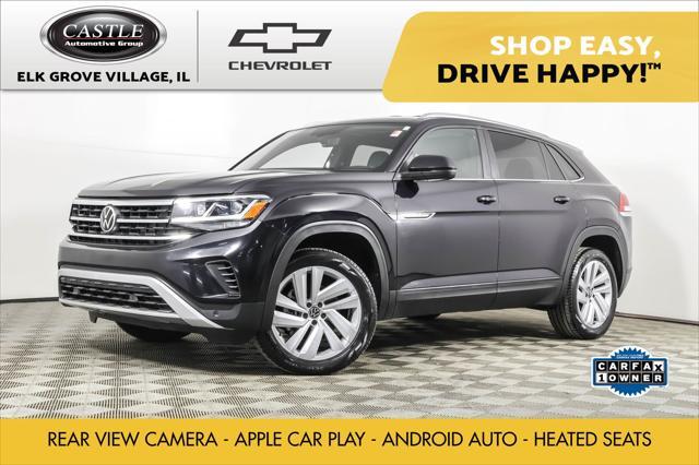 used 2022 Volkswagen Atlas Cross Sport car, priced at $24,654