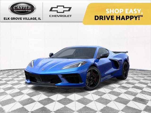 new 2025 Chevrolet Corvette car, priced at $72,095