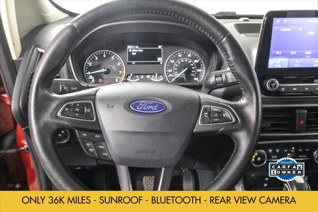 used 2020 Ford EcoSport car, priced at $14,038