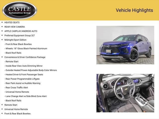 used 2022 Chevrolet Blazer car, priced at $23,672