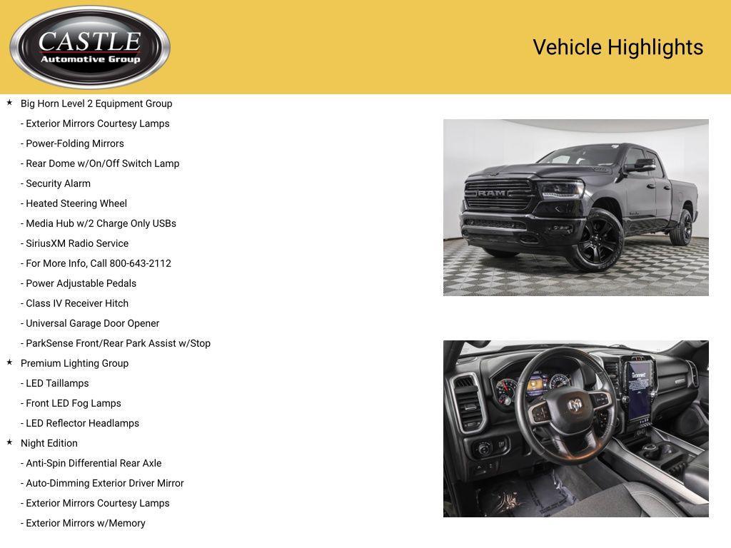 used 2021 Ram 1500 car, priced at $34,429