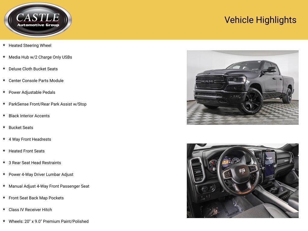 used 2021 Ram 1500 car, priced at $34,429
