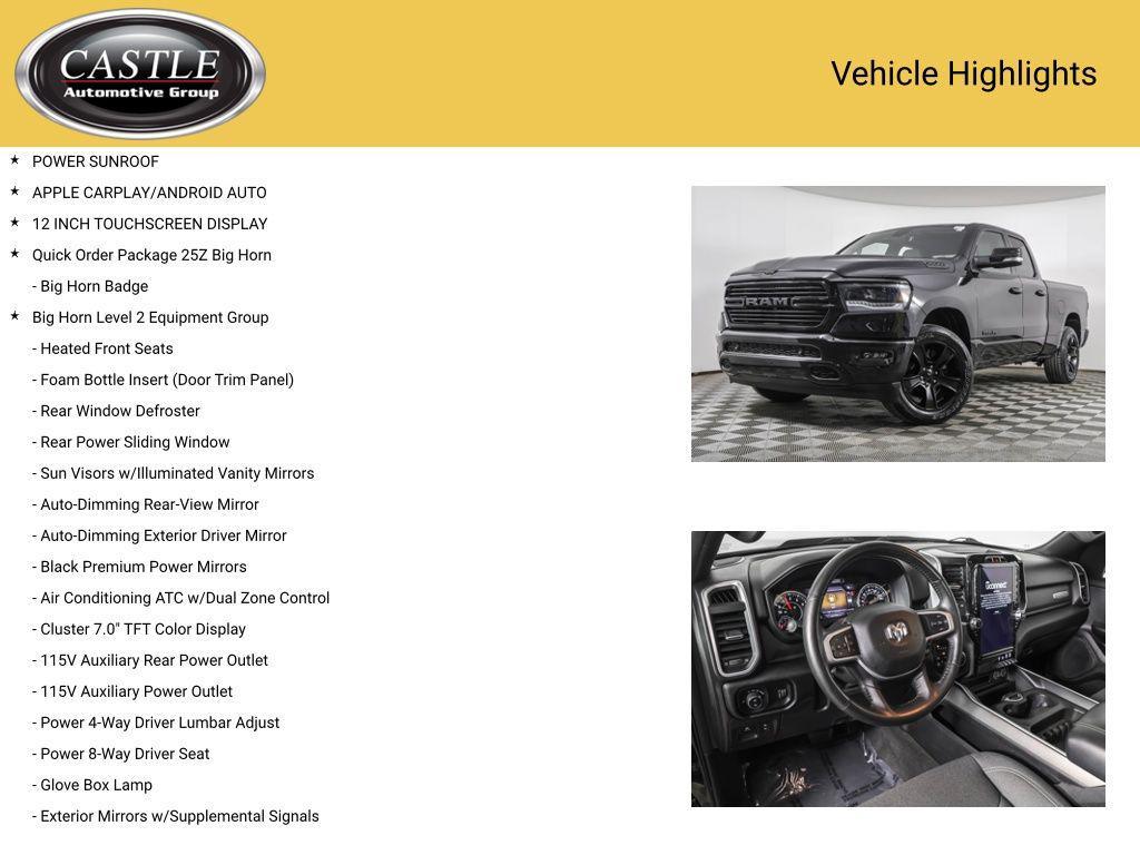 used 2021 Ram 1500 car, priced at $34,429
