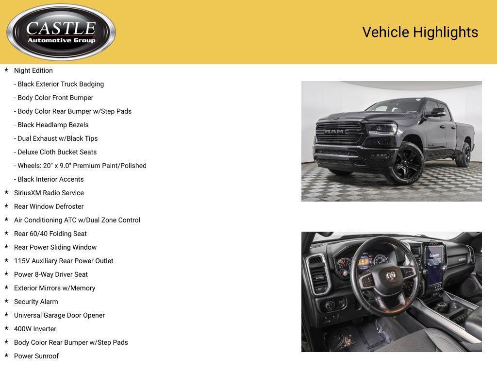 used 2021 Ram 1500 car, priced at $34,429