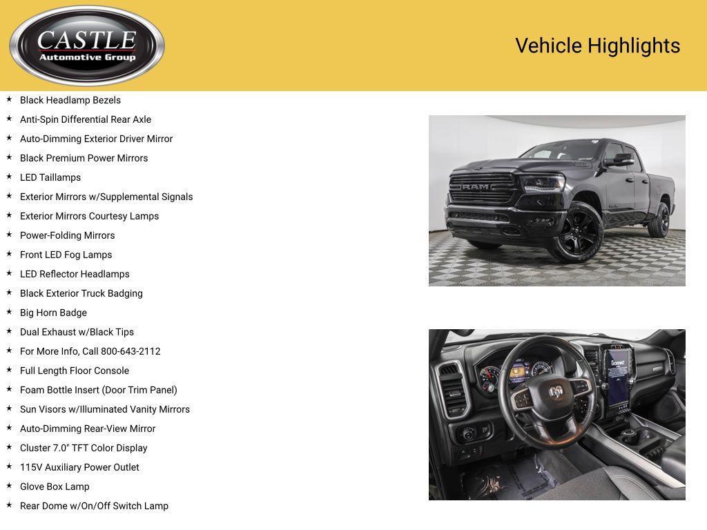 used 2021 Ram 1500 car, priced at $34,429