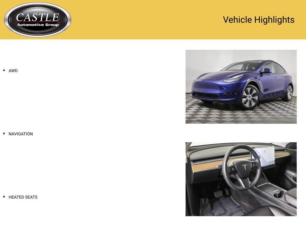 used 2022 Tesla Model Y car, priced at $29,877