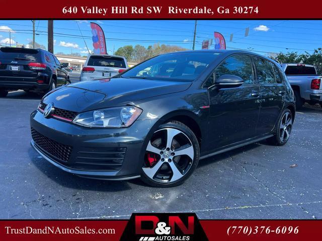 used 2017 Volkswagen Golf GTI car, priced at $13,495
