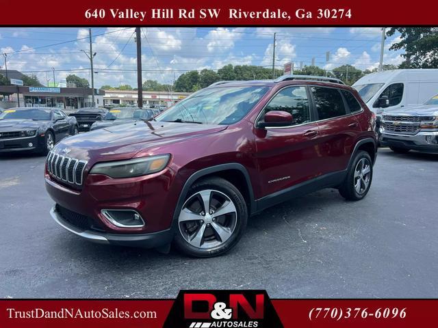 used 2019 Jeep Cherokee car, priced at $15,500