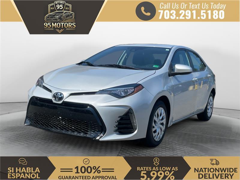 used 2017 Toyota Corolla car, priced at $13,999