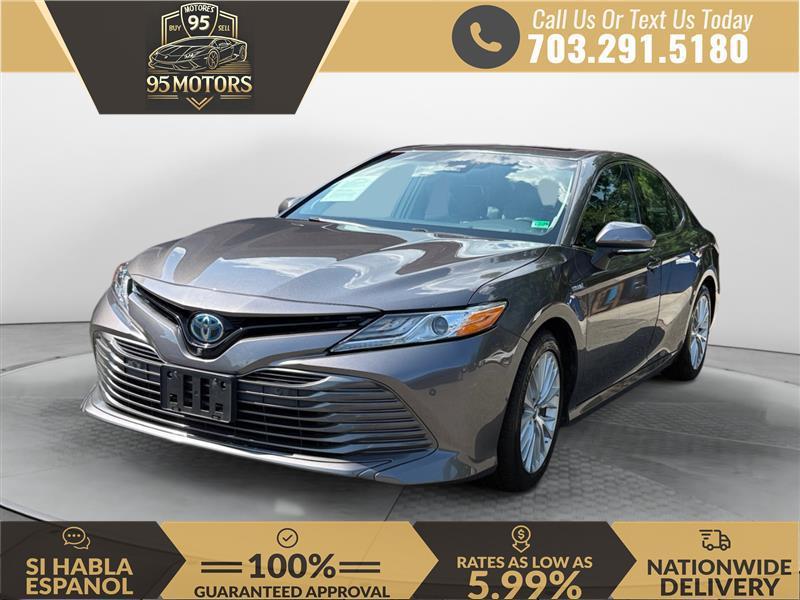 used 2018 Toyota Camry Hybrid car, priced at $19,289