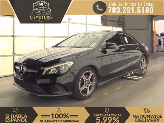 used 2018 Mercedes-Benz CLA 250 car, priced at $11,950